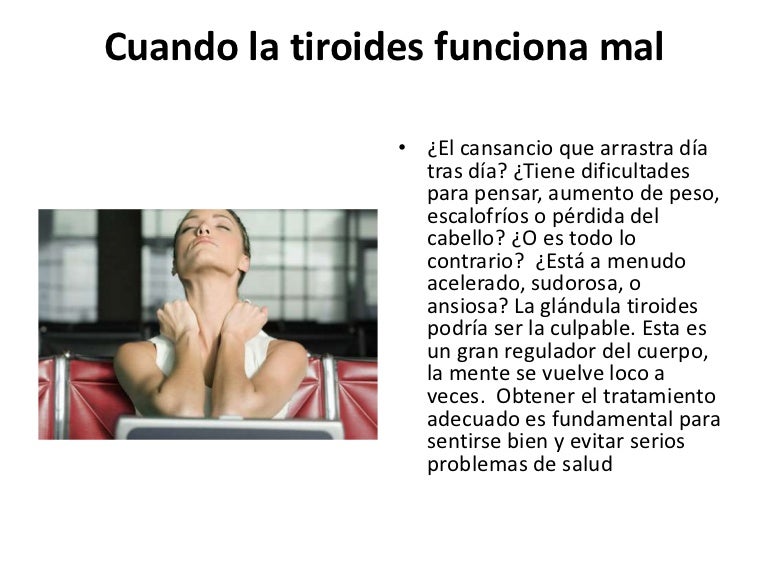 K es la tiroides